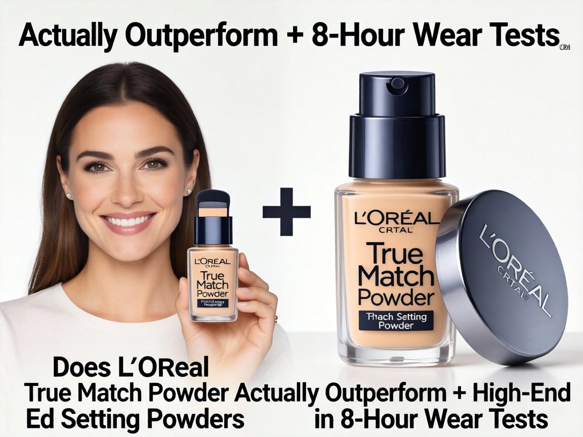 Does L'Oreal True Match Powder Actually Outperform $40+ High-End Setting Powders in 8-Hour Wear Tests_