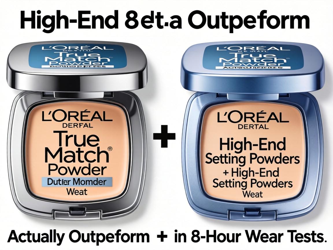 Does L'Oreal True Match Powder Actually Outperform $40+ High-End Setting Powders in 8-Hour Wear Tests_