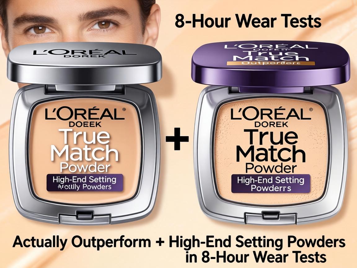 Does L'Oreal True Match Powder Actually Outperform $40+ High-End Setting Powders in 8-Hour Wear Tests_