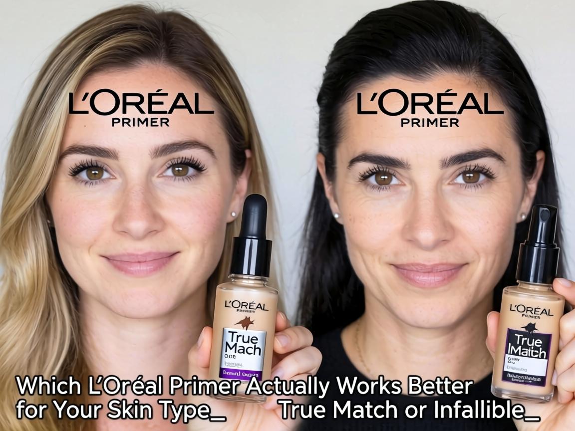 Which L'Oréal Primer Actually Works Better for Your Skin Type_ True Match or Infallible_