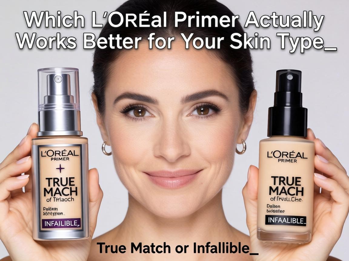 Which L'Oréal Primer Actually Works Better for Your Skin Type_ True Match or Infallible_