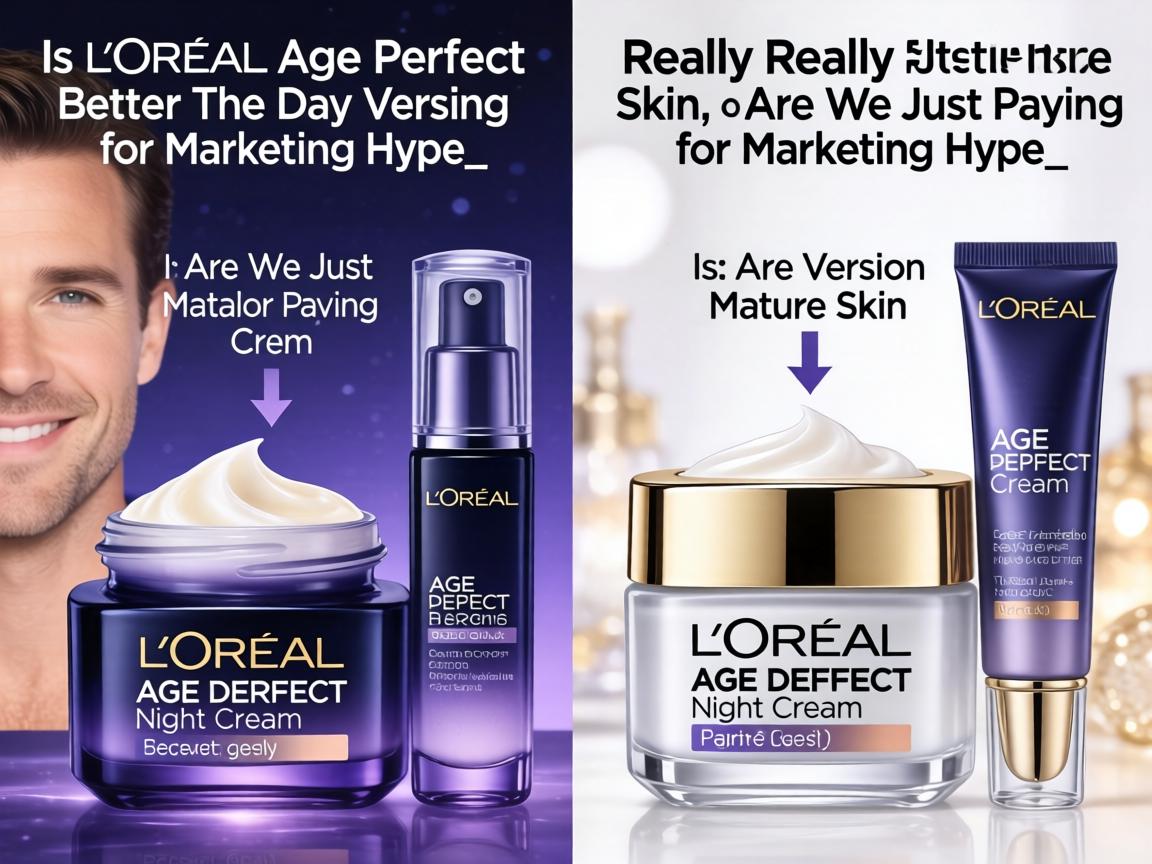 Is L'Oréal Age Perfect Night Cream Really Better Than the Day Version for Mature Skin, or Are We Just Paying for Marketing Hype_