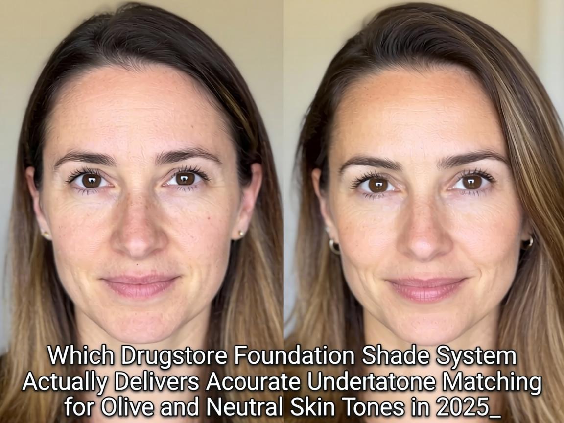 Which Drugstore Foundation Shade System Actually Delivers Accurate Undertone Matching for Olive and Neutral Skin Tones in 2025_