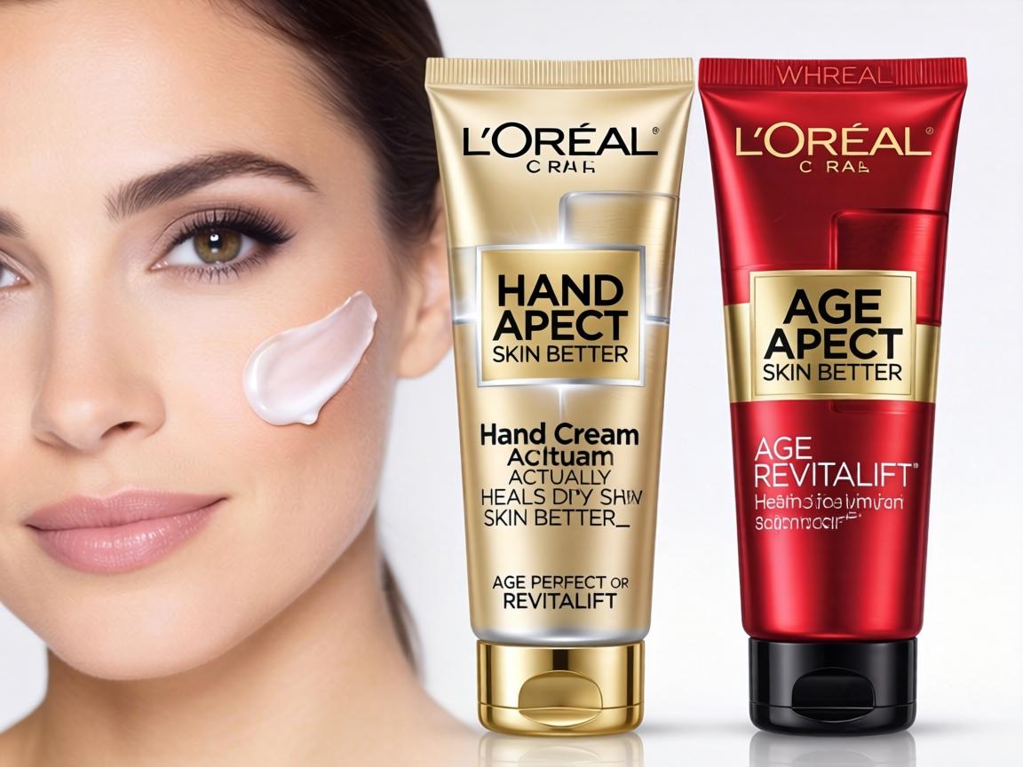 Which L'Oréal Hand Cream Actually Heals Dry Skin Better_ Age Perfect or Revitalift_