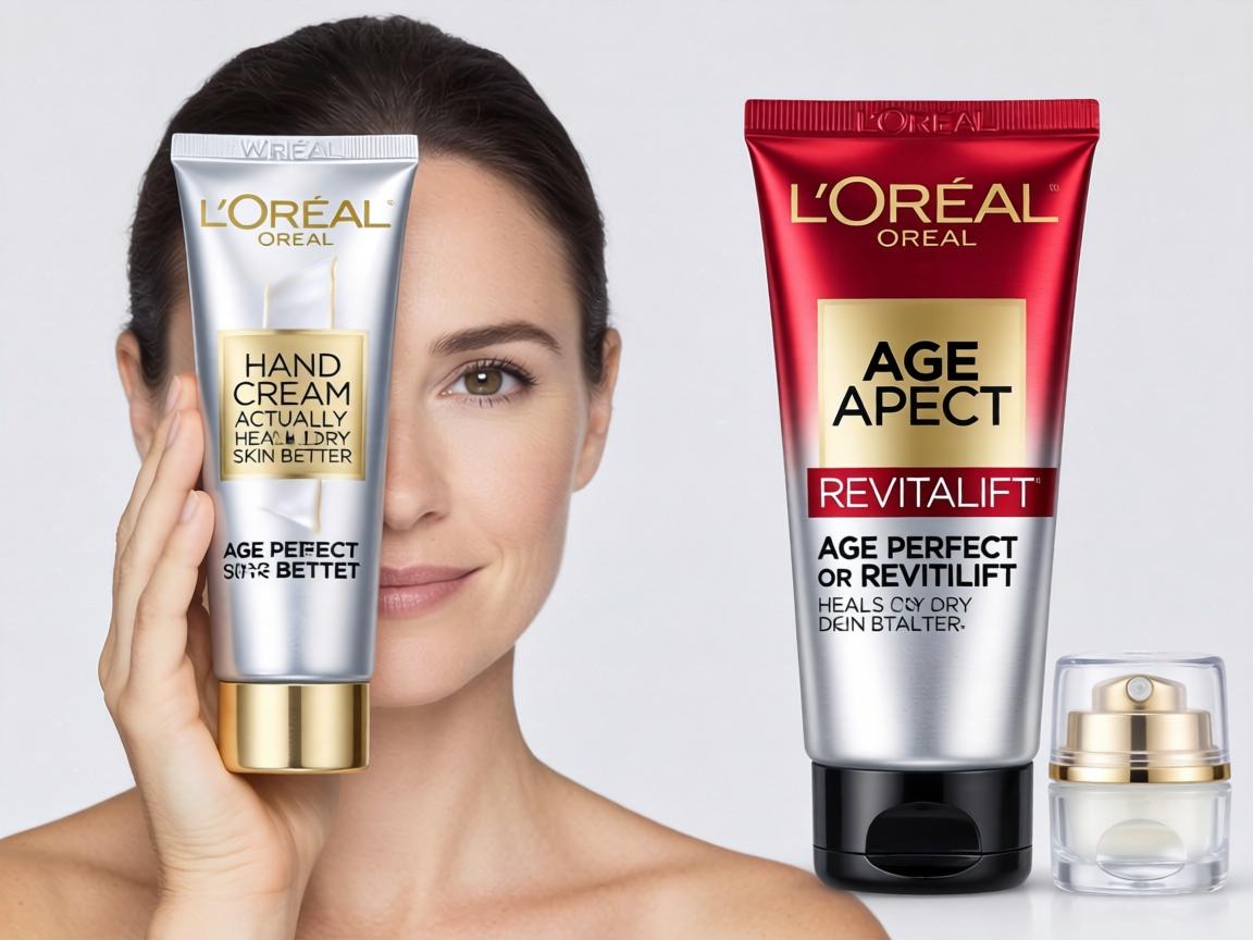 Which L'Oréal Hand Cream Actually Heals Dry Skin Better_ Age Perfect or Revitalift_