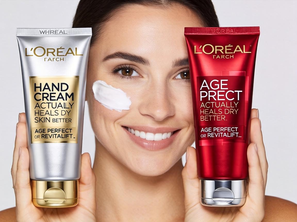 Which L'Oréal Hand Cream Actually Heals Dry Skin Better_ Age Perfect or Revitalift_