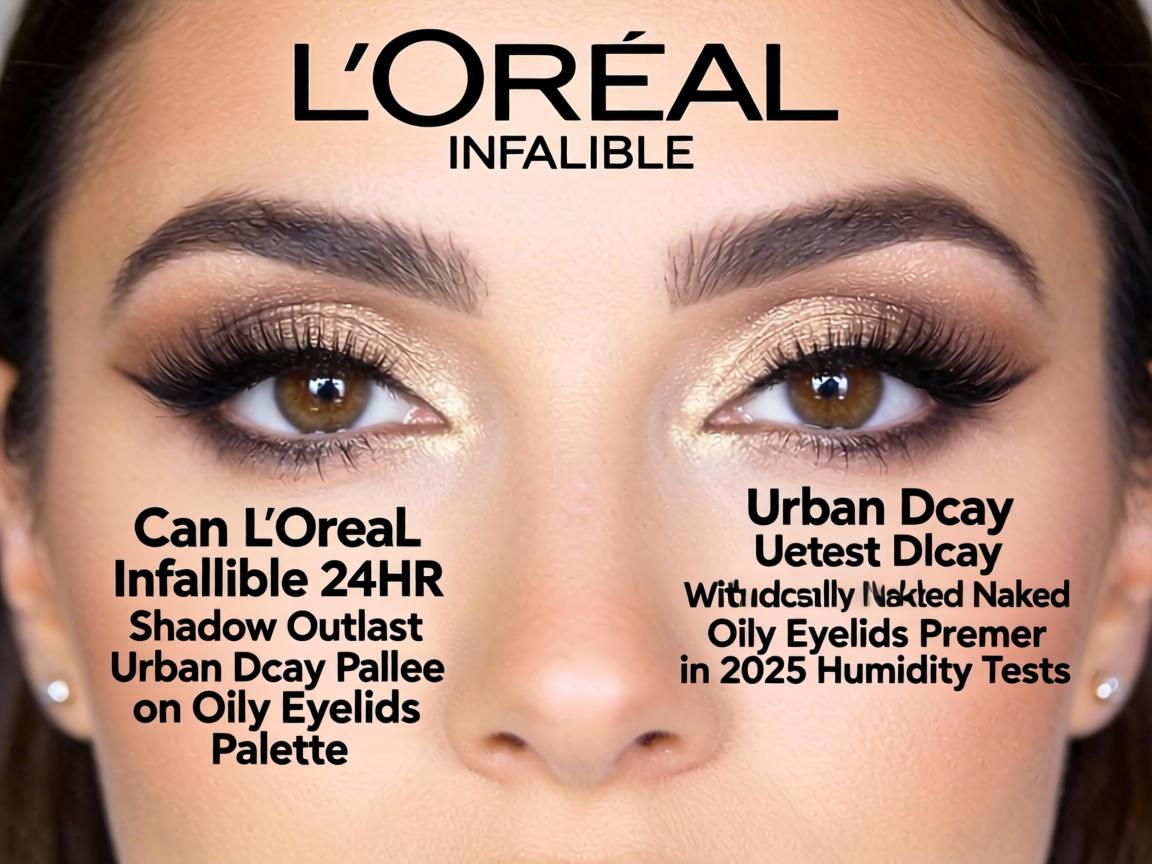Can L'Oréal Infallible 24HR Shadow Actually Outlast Urban Decay Naked Palette on Oily Eyelids Without Primer in 2025 Humidity Tests_
