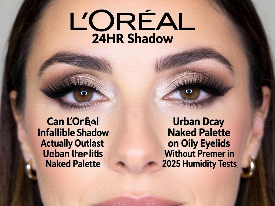 Can L'Oréal Infallible 24HR Shadow Actually Outlast Urban Decay Naked Palette on Oily Eyelids Without Primer in 2025 Humidity Tests_