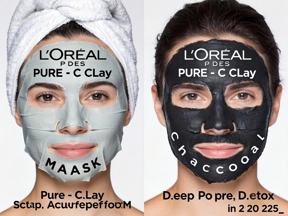 Does L'Oreal Pure-Clay Mask Actually Outperform Standalone Charcoal Masks for Deep Pore Detox in 2025_