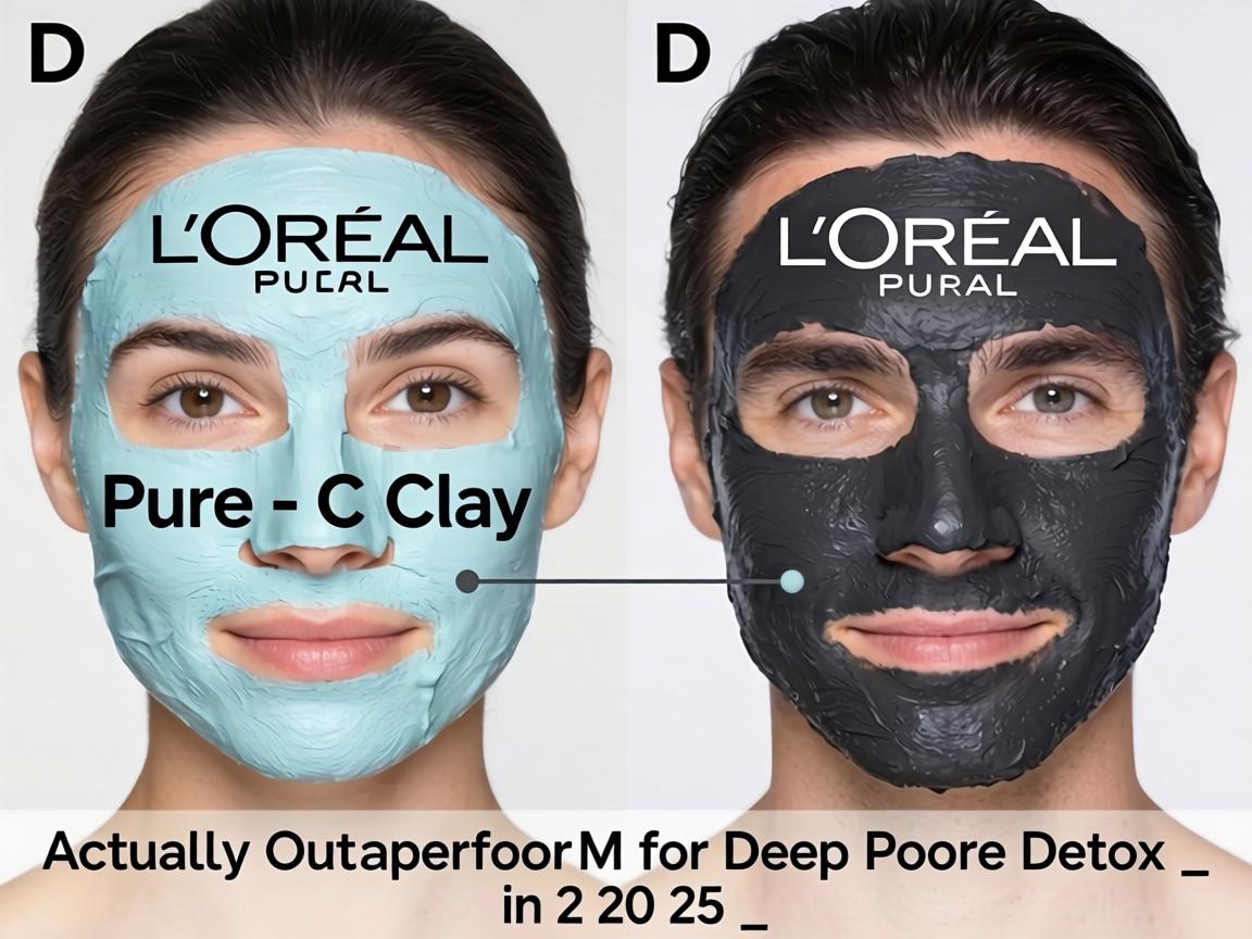 Does L'Oreal Pure-Clay Mask Actually Outperform Standalone Charcoal Masks for Deep Pore Detox in 2025_