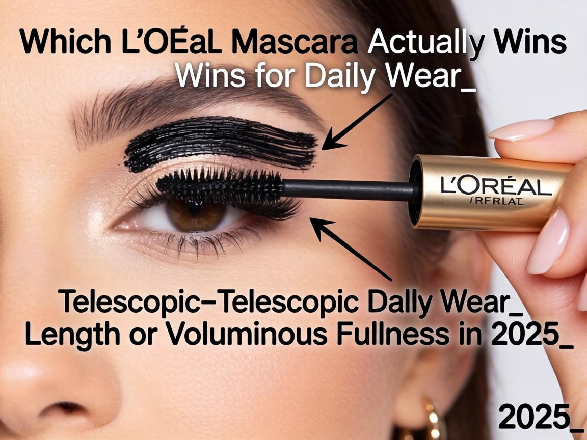 Which L'Oreal Mascara Actually Wins for Daily Wear_ Telescopic Length or Voluminous Fullness in 2025_