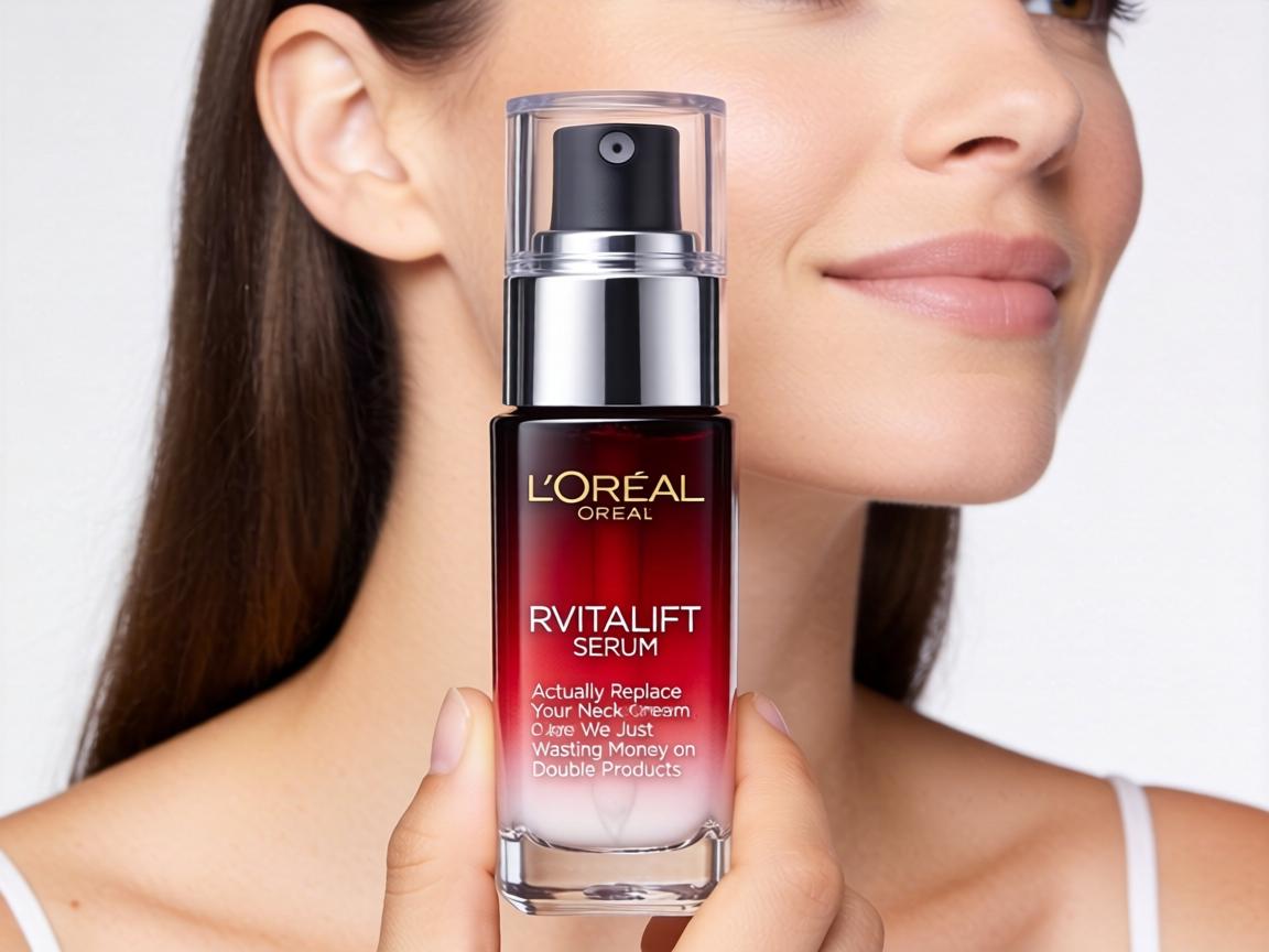 Can L’Oréal Revitalift Serum Actually Replace Your Neck Cream, or Are We Just Wasting Money on Double Products_