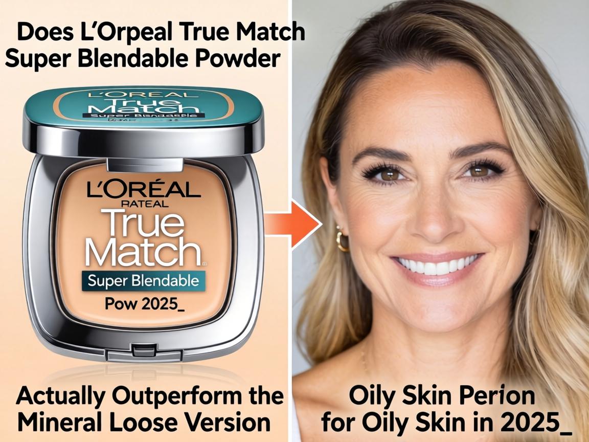 Does L'Oréal True Match Super Blendable Powder Actually Outperform the Mineral Loose Version for Oily Skin in 2025_