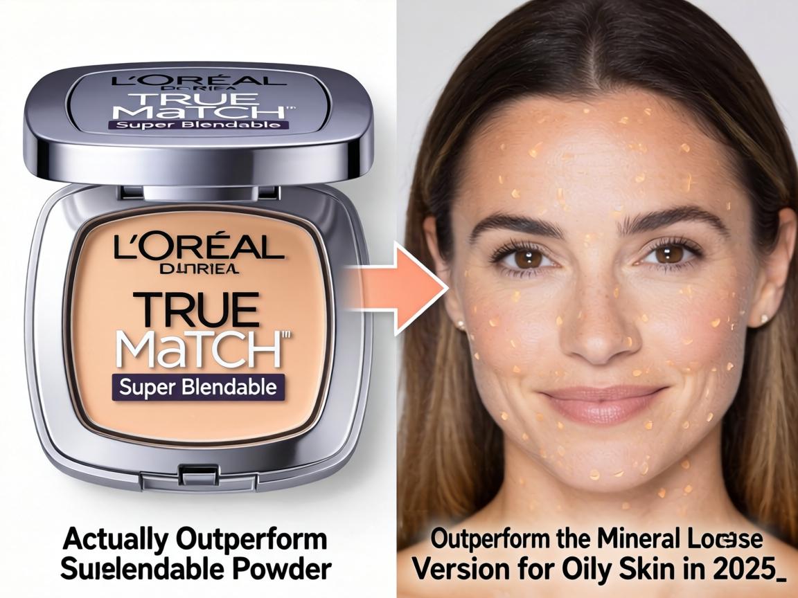 Does L'Oréal True Match Super Blendable Powder Actually Outperform the Mineral Loose Version for Oily Skin in 2025_