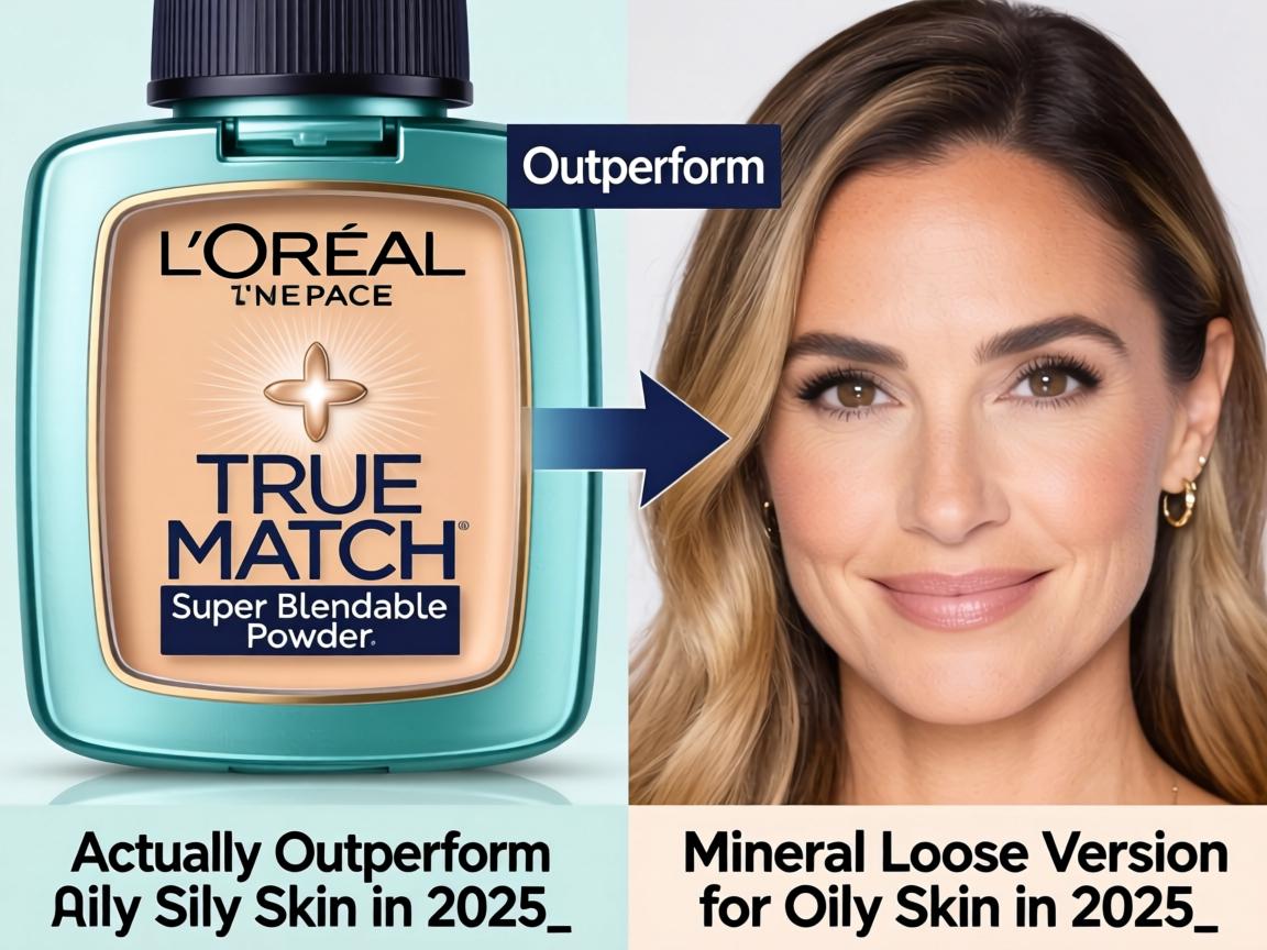 Does L'Oréal True Match Super Blendable Powder Actually Outperform the Mineral Loose Version for Oily Skin in 2025_