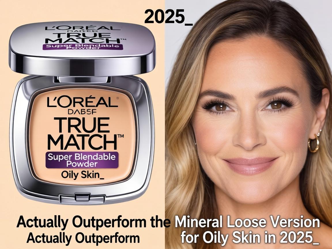 Does L'Oréal True Match Super Blendable Powder Actually Outperform the Mineral Loose Version for Oily Skin in 2025_