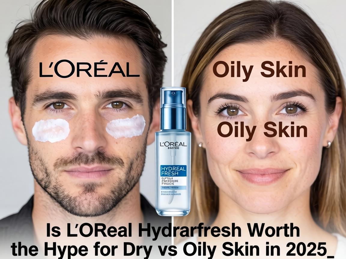 Is L'Oreal Hydrafresh Worth the Hype for Dry vs Oily Skin in 2025_