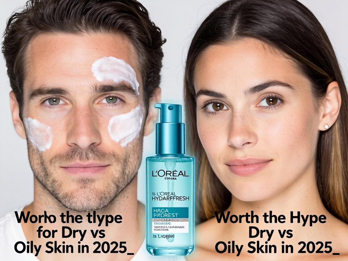 Is L'Oreal Hydrafresh Worth the Hype for Dry vs Oily Skin in 2025_
