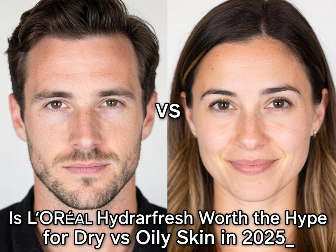 Is L'Oreal Hydrafresh Worth the Hype for Dry vs Oily Skin in 2025_