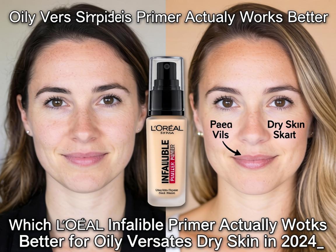 Which L'Oreal Infallible Primer Actually Works Better for Oily Versus Dry Skin in 2024_