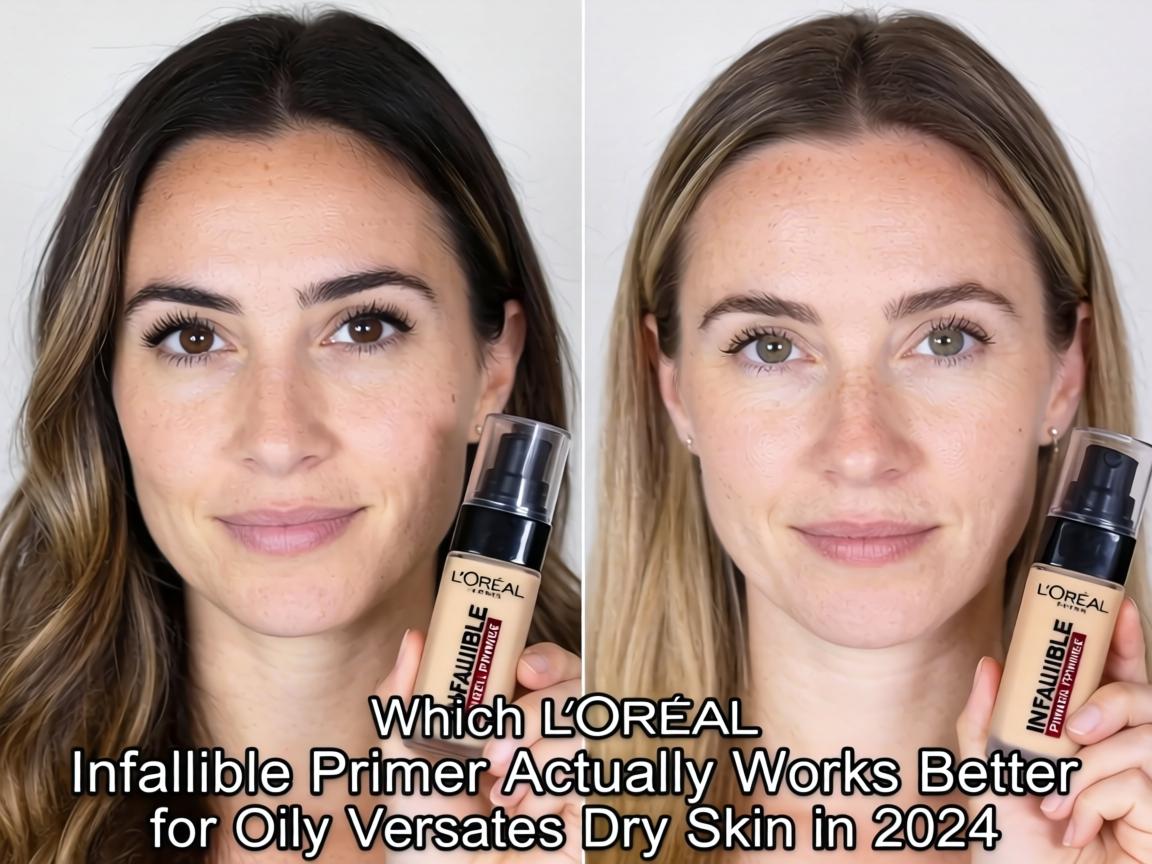 Which L'Oreal Infallible Primer Actually Works Better for Oily Versus Dry Skin in 2024_