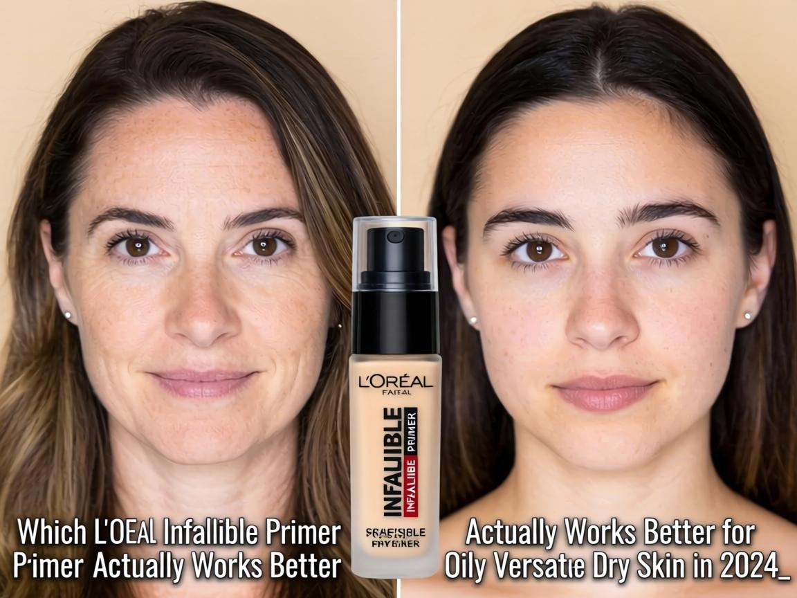 Which L'Oreal Infallible Primer Actually Works Better for Oily Versus Dry Skin in 2024_