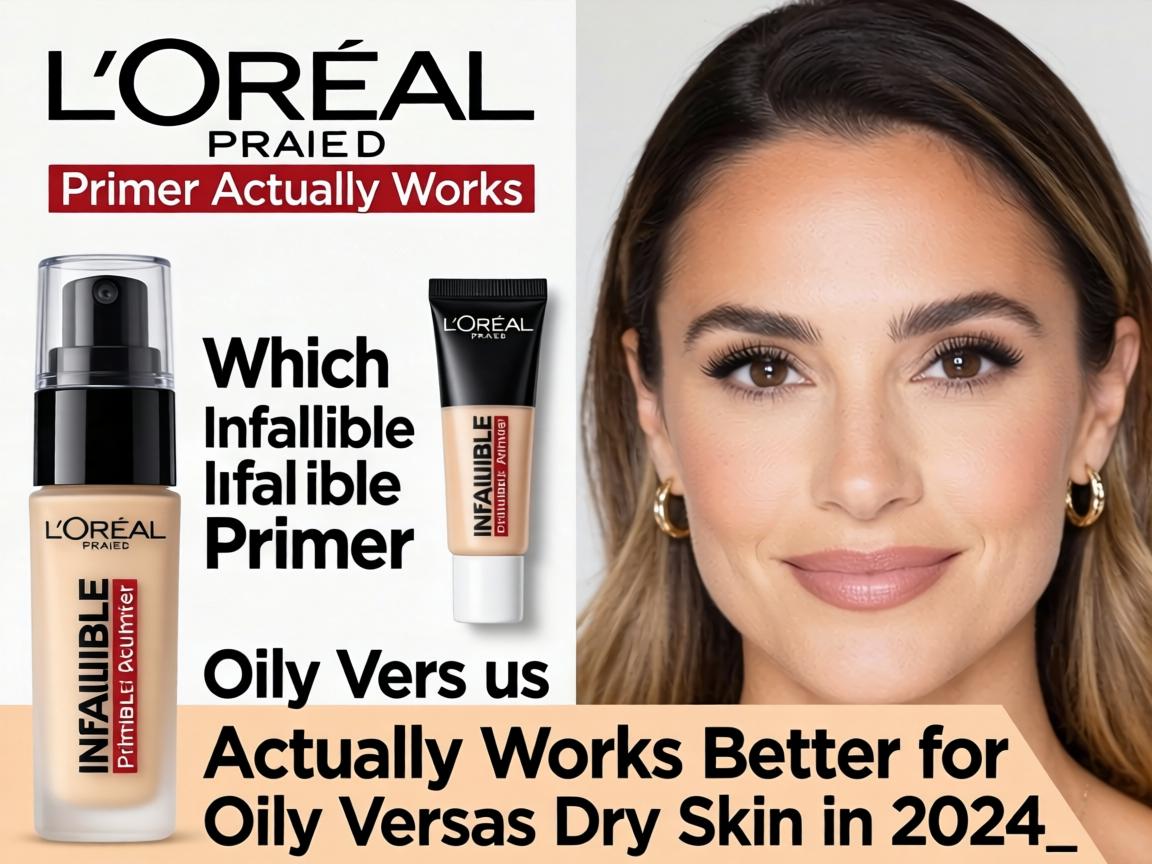 Which L'Oreal Infallible Primer Actually Works Better for Oily Versus Dry Skin in 2024_