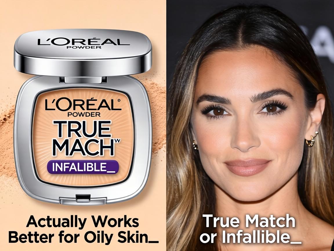 Which L’Oréal Powder Actually Works Better for Oily Skin_ True Match or Infallible_