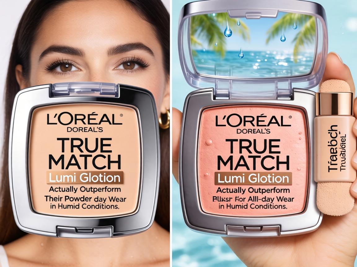 Does L'Oréal's True Match Lumi Glotion Actually Outperform Their Powder Blush for All-Day Wear in Humid Conditions_