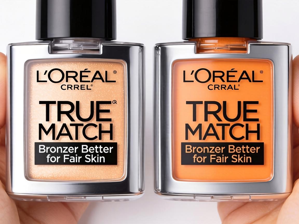 Is L’Oréal True Match Highlighter or Bronzer Better for Fair Skin When You Want That Natural Glow Without Looking Orange_