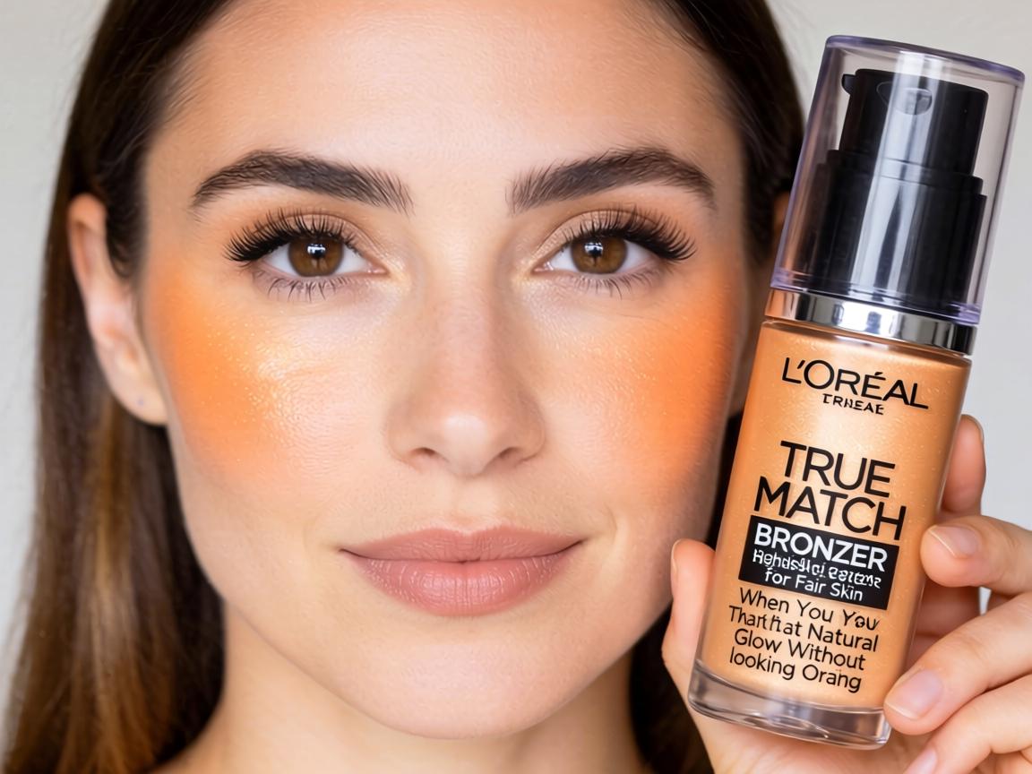 Is L’Oréal True Match Highlighter or Bronzer Better for Fair Skin When You Want That Natural Glow Without Looking Orange_