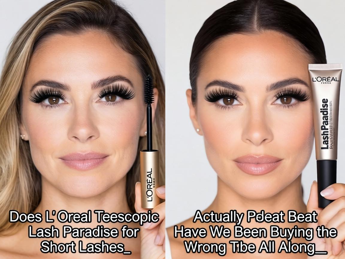 Does L'Oréal Telescopic Actually Beat Lash Paradise for Short Lashes, or Have We Been Buying the Wrong Tube All Along_