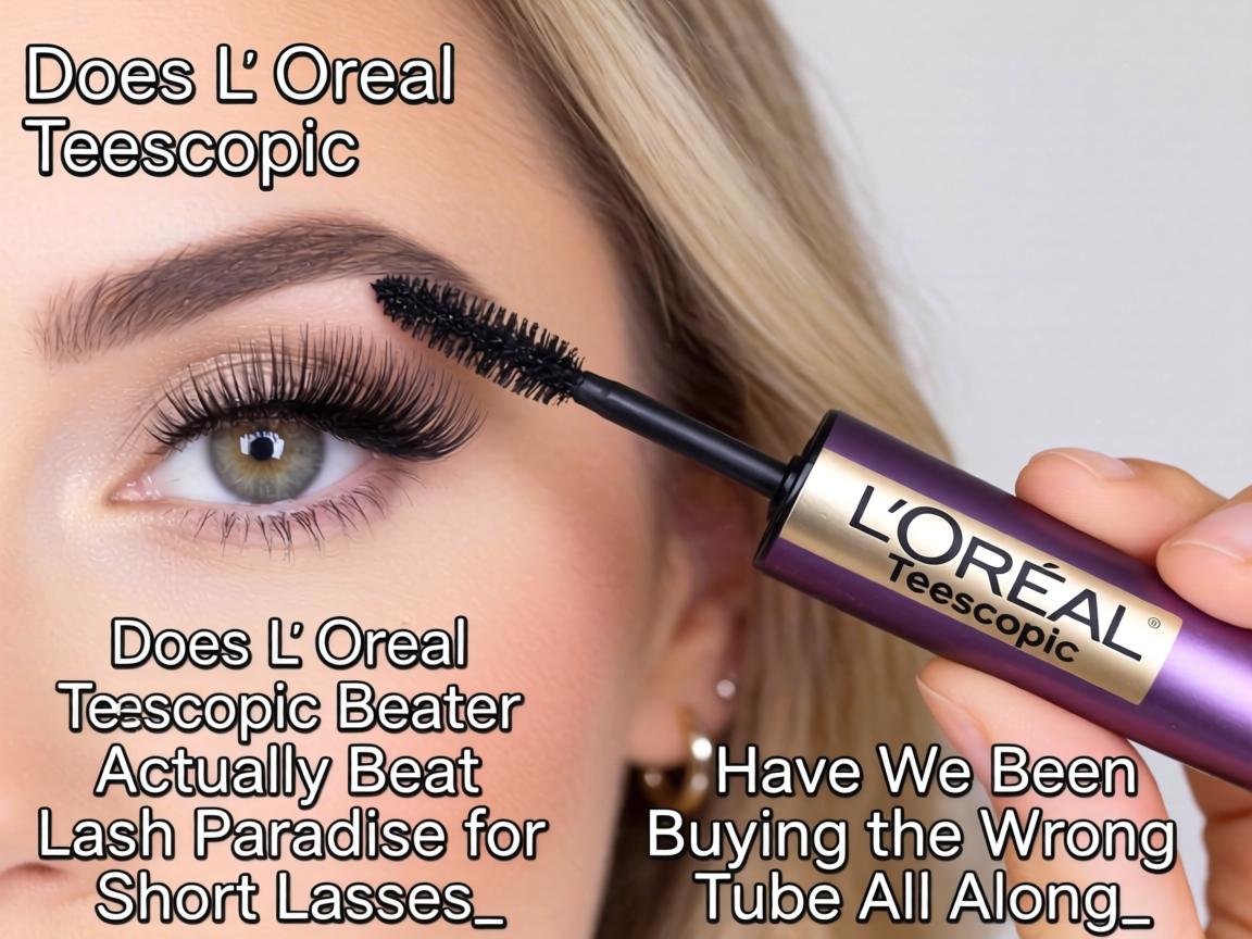 Does L'Oréal Telescopic Actually Beat Lash Paradise for Short Lashes, or Have We Been Buying the Wrong Tube All Along_