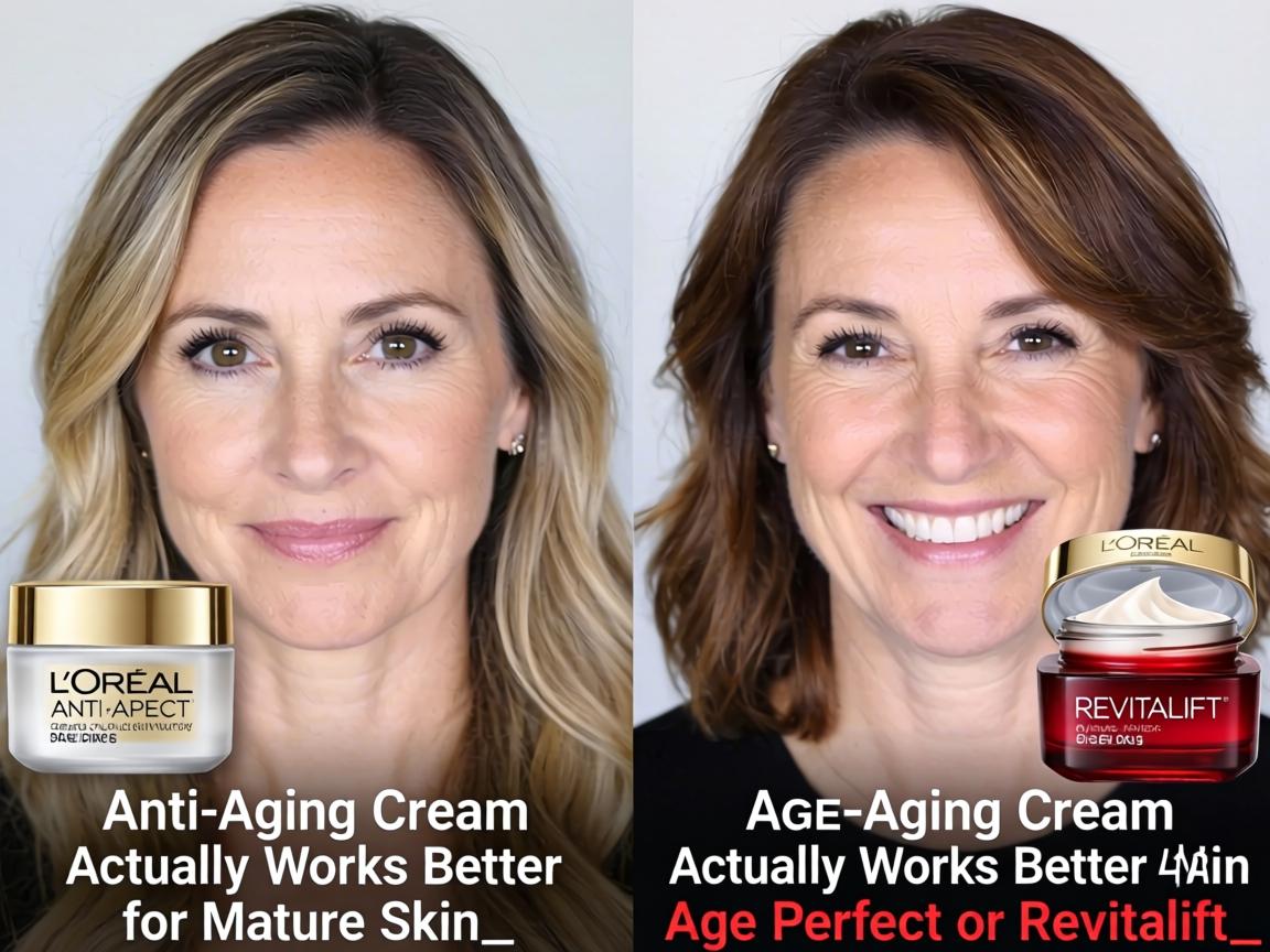 Which L'Oréal Anti-Aging Cream Actually Works Better for Mature Skin_ Age Perfect or Revitalift_
