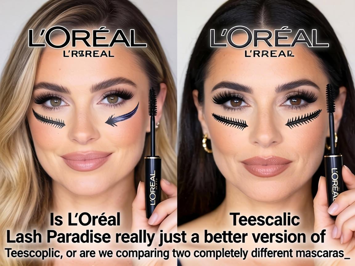Is L'Oréal Lash Paradise really just a better version of Telescopic, or are we comparing two completely different mascaras_