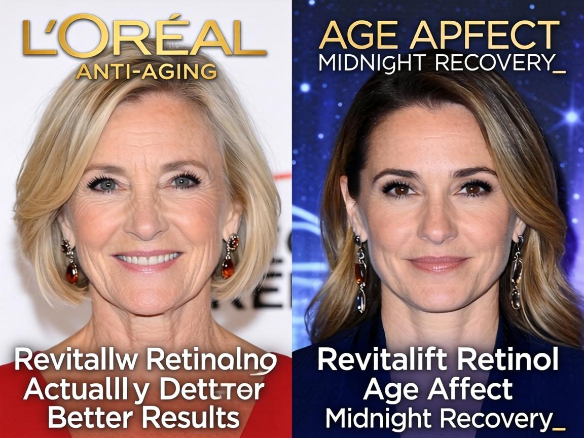 Which L'Oréal Anti-Aging Line Actually Delivers Better Results for Deep Wrinkles in Your 50s_ Revitalift Retinol or Age Perfect Midnight Recovery_
