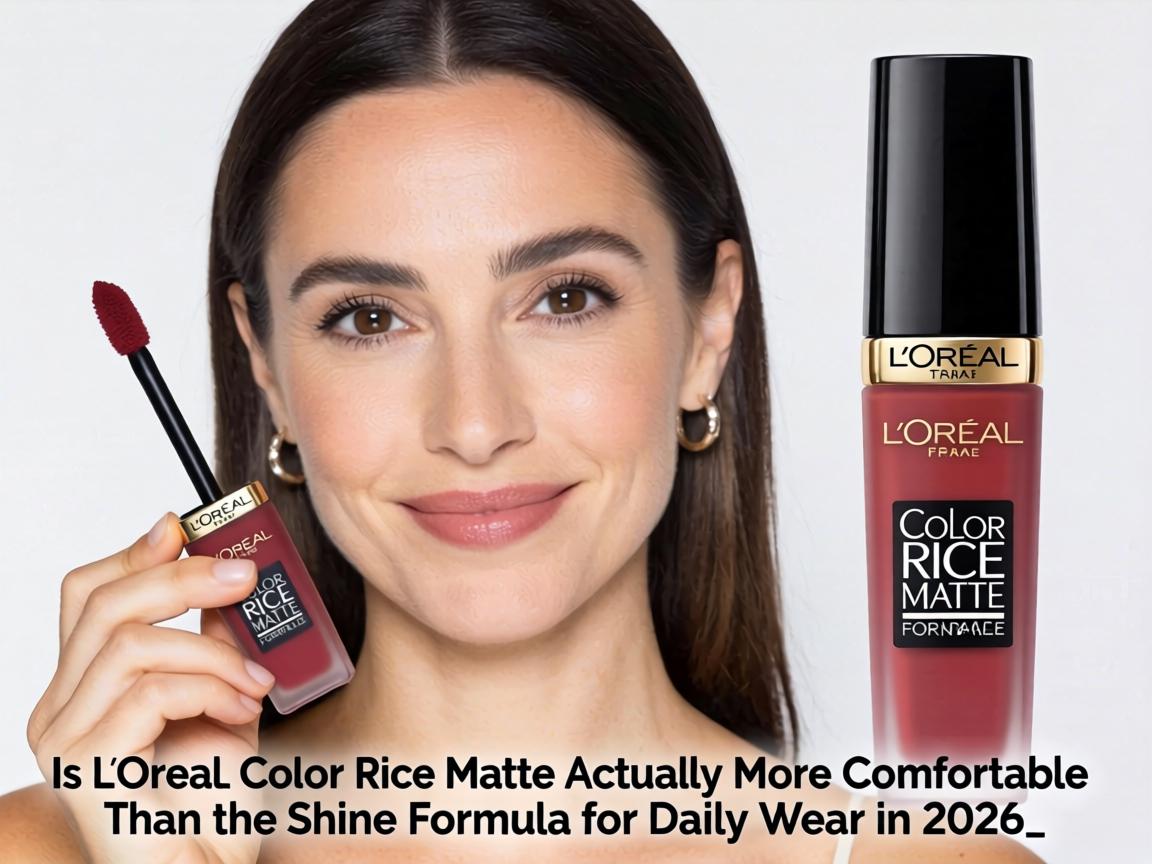 Is L'Oréal Color Riche Matte Actually More Comfortable Than the Shine Formula for Daily Wear in 2026_