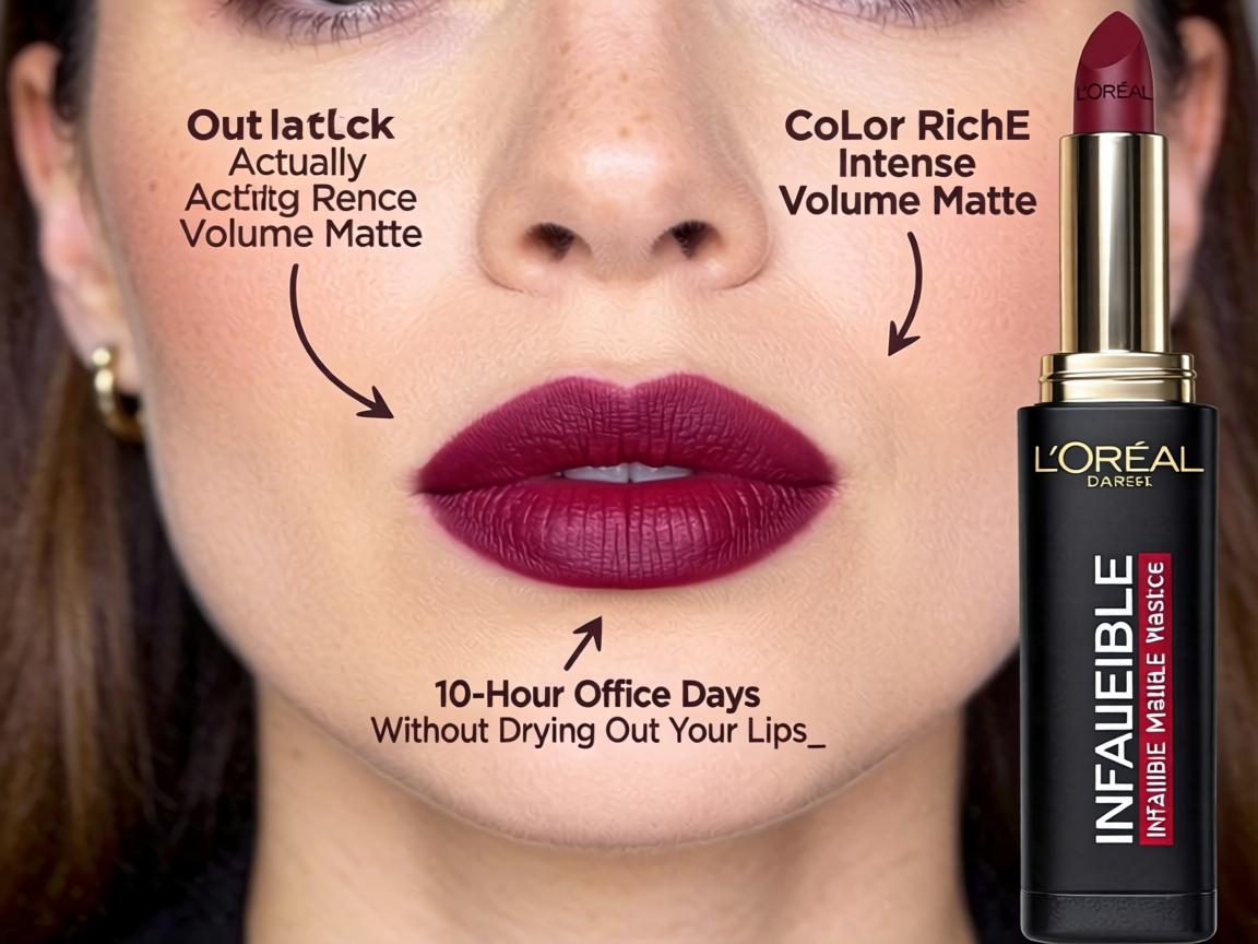 Does L'Oréal's Color Riche Intense Volume Matte Actually Outlast Infallible Matte Resistance During 10-Hour Office Days Without Drying Out Your Lips_