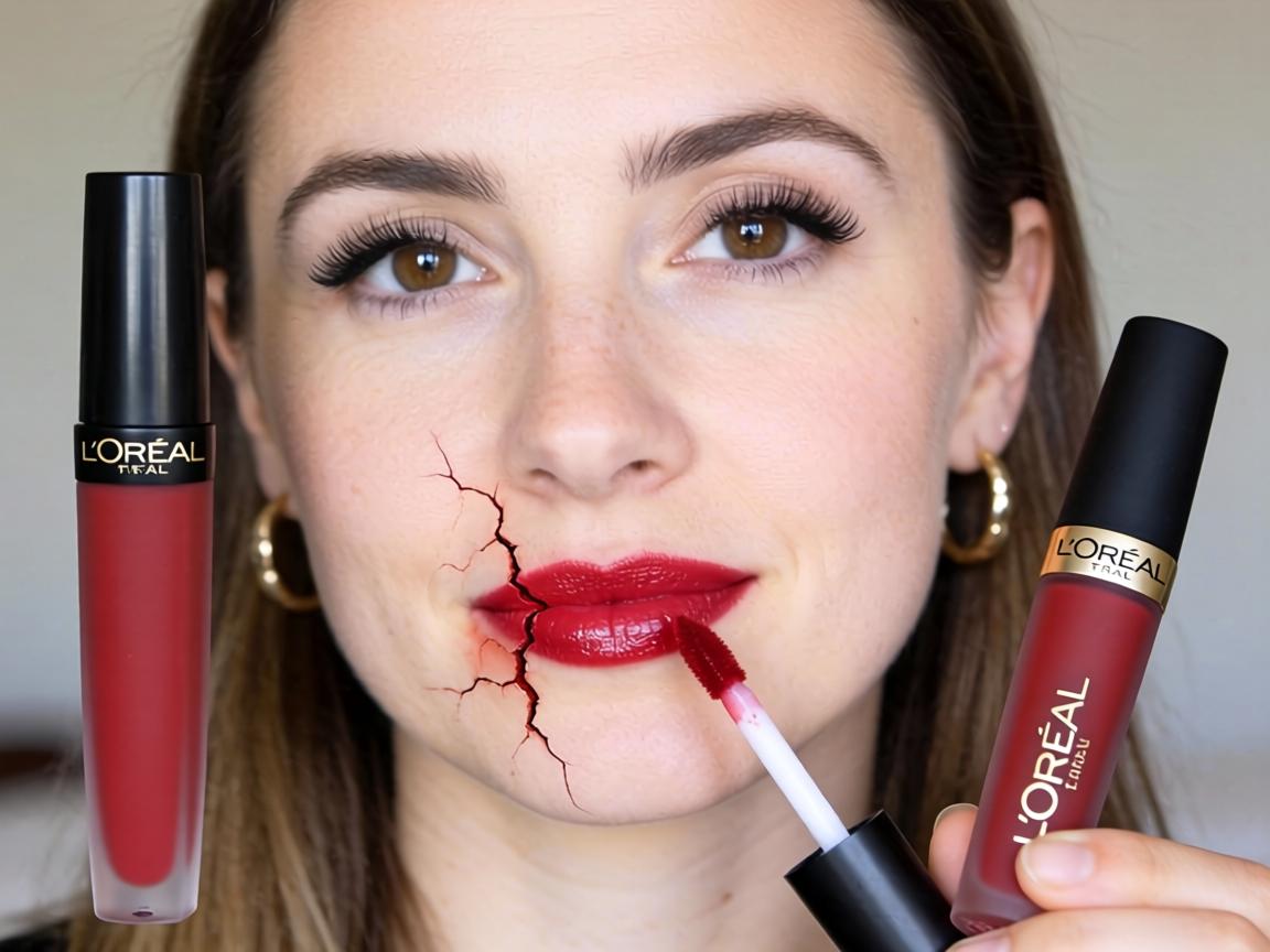 Can L'Oréal's $12 Lip Stain Really Survive an 8-Hour Coffee-Fueled Workday Without the Cracking That Ruins Liquid Lipstick_