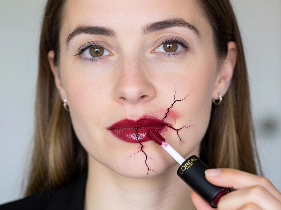 Can L'Oréal's $12 Lip Stain Really Survive an 8-Hour Coffee-Fueled Workday Without the Cracking That Ruins Liquid Lipstick_