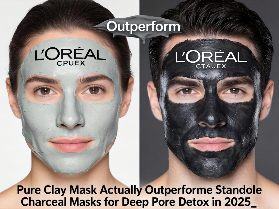 Does L'Oreal Pure-Clay Mask Actually Outperform Standalone Charcoal Masks for Deep Pore Detox in 2025_