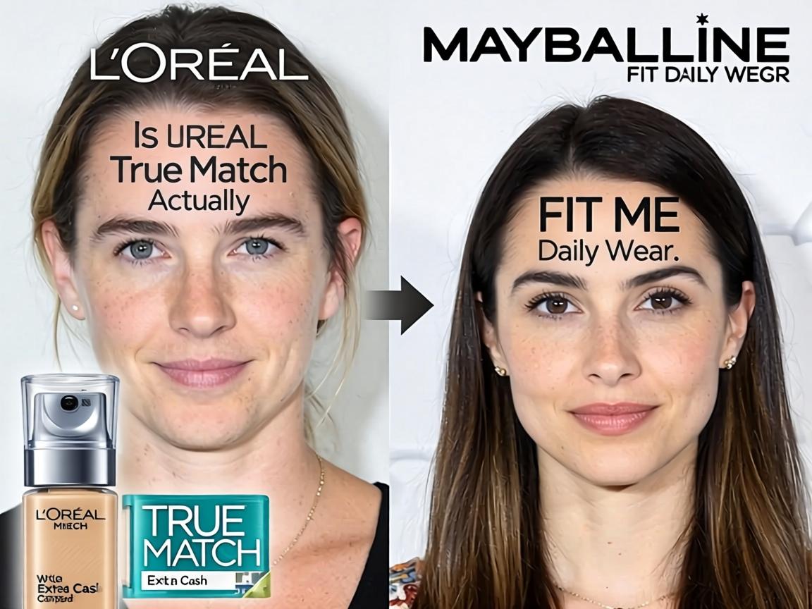 Is L'Oréal True Match Actually Worth the Extra Cash Compared to Maybelline Fit Me for Daily Wear_
