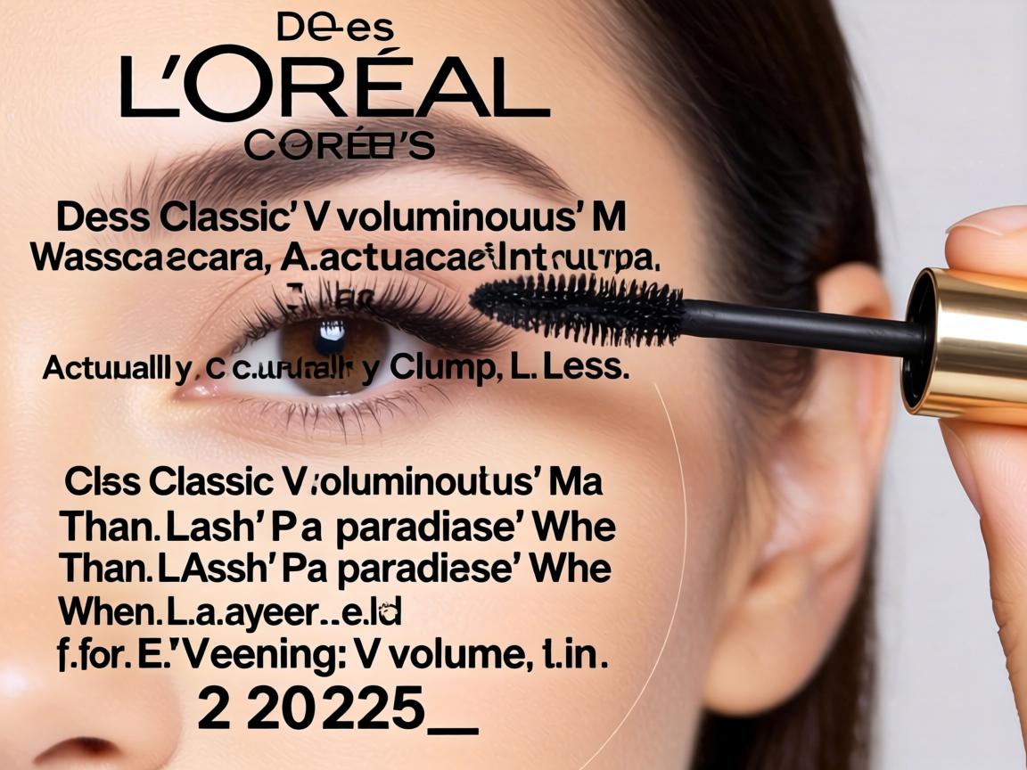 Does L'Oréal's Classic Voluminous Mascara Actually Clump Less Than Lash Paradise When Layered for Evening Volume in 2025_