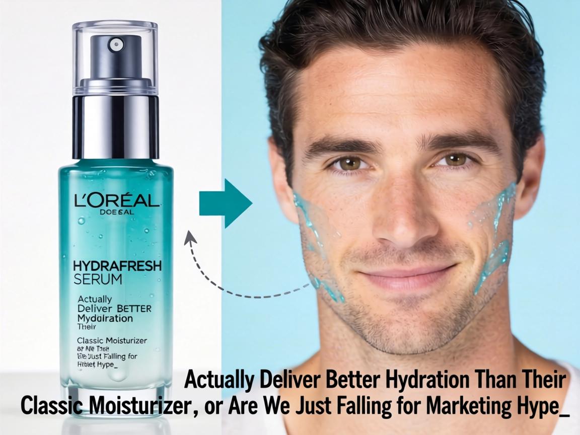 Does L'Oréal HydraFresh Serum Actually Deliver Better Hydration Than Their Classic Moisturizer, or Are We Just Falling for Marketing Hype_