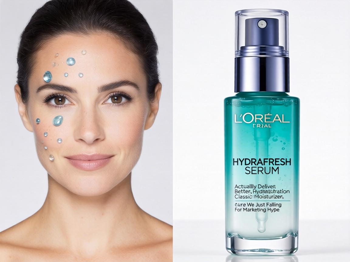 Does L'Oréal HydraFresh Serum Actually Deliver Better Hydration Than Their Classic Moisturizer, or Are We Just Falling for Marketing Hype_