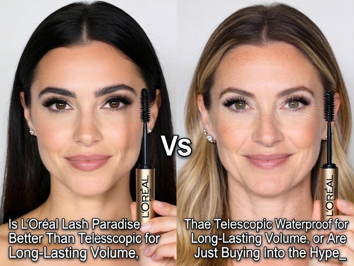 Is L’Oréal Lash Paradise Actually Better Than Telescopic Waterproof for Long-Lasting Volume, or Are We Just Buying Into the Hype_