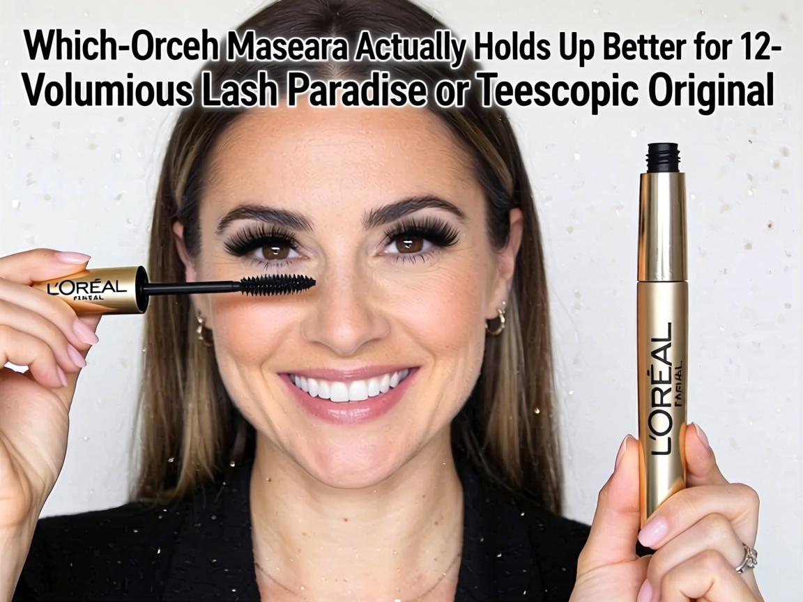 Which L'Oréal Mascara Actually Holds Up Better for 12-Hour Workdays_ Voluminous Lash Paradise or Telescopic Original_