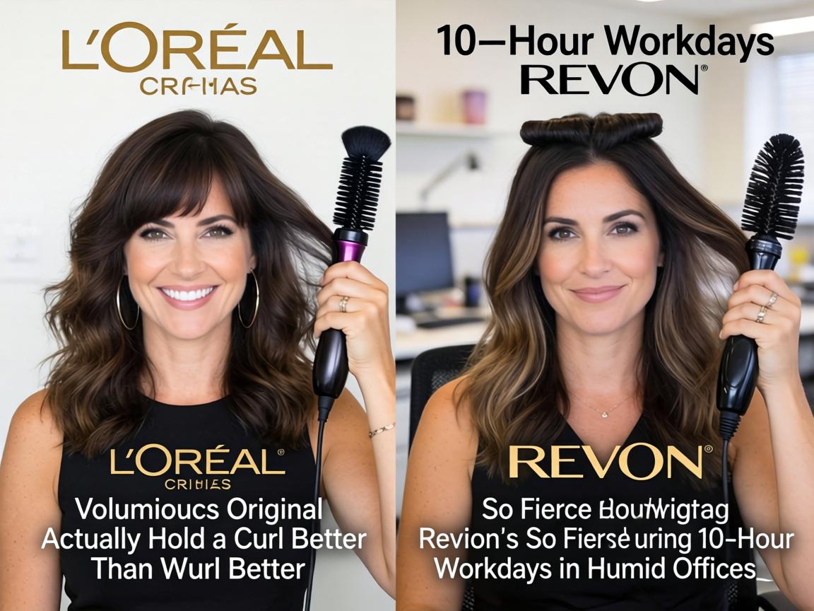 Can L'Oreal's $11 Voluminous Original Actually Hold a Curl Better Than Revlon's $9 So Fierce During 10-Hour Workdays in Humid Offices_