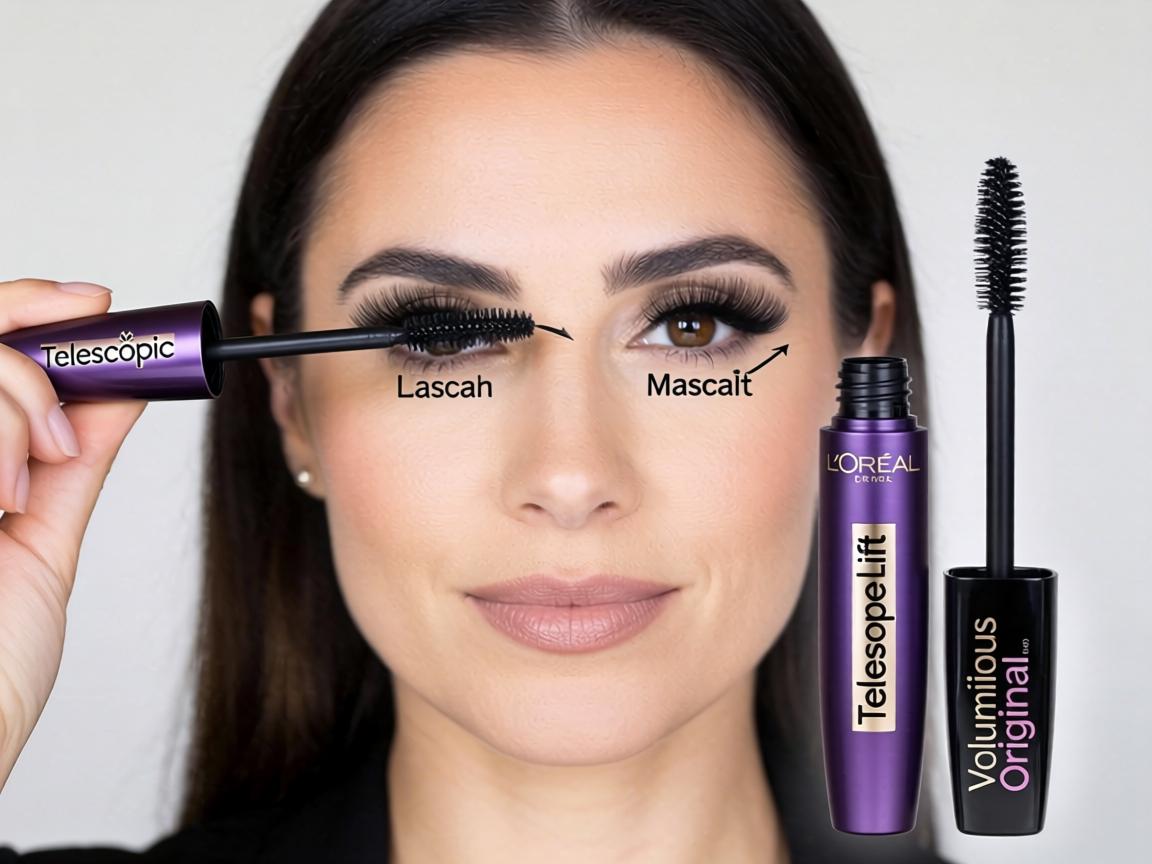 Which L'Oréal Mascara Delivers Better Lengthening Results for Daily Office Wear_ Telescopic Lift or Voluminous Original_