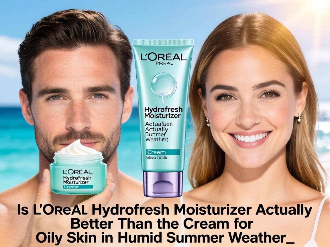 Is L’Oréal Hydrafresh Moisturizer Actually Better Than the Cream for Oily Skin in Humid Summer Weather_